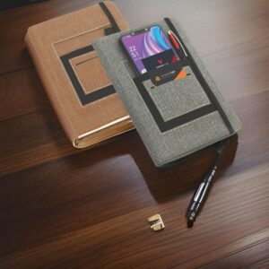 A5 Fabric Notebook with Sleeve (HQ)